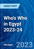 Who's Who in Egypt 2023-24- Product Image