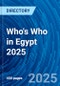 Who's Who in Egypt 2025 - Product Image