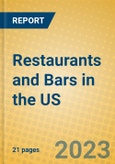 Restaurants and Bars in the US- Product Image