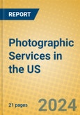 Photographic Services in the US- Product Image