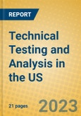 Technical Testing and Analysis in the US- Product Image