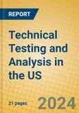 Technical Testing and Analysis in the US- Product Image