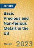 Basic Precious and Non-ferrous Metals in the US- Product Image