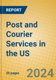 Post and Courier Services in the US- Product Image