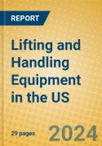 Lifting and Handling Equipment in the US- Product Image