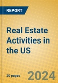 Real Estate Activities in the US- Product Image