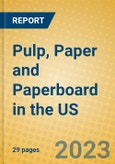 Pulp, Paper and Paperboard in the US- Product Image