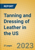 Tanning and Dressing of Leather in the US- Product Image
