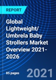 Global Lightweight/ Umbrela Baby Strollers Market Overview 2021-2026- Product Image