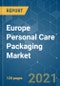 Europe Personal Care Packaging Market - By Primary Material, Personal Care Products (Baby Care, Bath and Shower, Oral Care, Skin Care, Sun Care, Frangrances and Others), Products (Bottles, Cans, Tubes, Jars, Pouches and Others), Country, Trends, Fore - Product Thumbnail Image