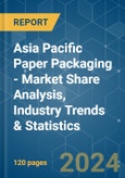 Asia Pacific Paper Packaging - Market Share Analysis, Industry Trends & Statistics, Growth Forecasts 2019 - 2029- Product Image