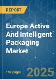 Europe Active and Intelligent Packaging Market - Growth, Trends, COVID-19 Impact, and Forecasts (2021 - 2026)- Product Image