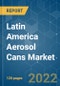 Latin America Aerosol Cans Market - Growth, Trends, COVID-19 Impact, and Forecasts (2022 - 2027) - Product Thumbnail Image