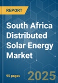 South Africa Distributed Solar Energy Market - Growth, Trends, COVID-19 Impact, and Forecasts (2021 - 2026)- Product Image