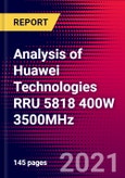 Analysis of Huawei Technologies RRU 5818 400W 3500MHz- Product Image