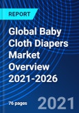Global Baby Cloth Diapers Market Overview 2021-2026- Product Image