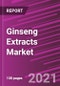 Ginseng Extracts Market Share, Size, Trends, Industry Analysis Report, By Form; By Application; By Region; Segment Forecast, 2021 - 2028 - Product Thumbnail Image