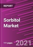 Sorbitol Market Share, Size, Trends, Industry Analysis Report, By Form (Liquid Sorbitol, Powder Sorbitol); By End-Use (Food & Beverage, Cosmetics & Personal Care, Pharmaceuticals, Others); By Region); Segment Forecast, 2021 - 2028- Product Image