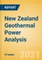 New Zealand Geothermal Power Analysis - Market Outlook to 2030, Update 2021 - Product Thumbnail Image