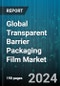 Global Transparent Barrier Packaging Film Market by Material (Ethylene Vinyl Alcohol, Polypropylene, Polyvinylidene Chloride), End User (Consumer Goods, Food, Healthcare) - Cumulative Impact of COVID-19, Russia Ukraine Conflict, and High Inflation - Forecast 2023-2030 - Product Image