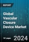 Global Vascular Closure Device Market by Product (Active Approximators, External Hemostatic Devices, Passive Approximators), End-User (Acute Care Facilities, Clinics, Hospitals) - Forecast 2024-2030 - Product Image