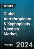 Global Vertebroplasty & Kyphoplasty Needles Market by Procedure (Kyphoplasty Procedures, Vertebroplasty Procedures), End-user (Ambulatory Surgical Centers, Hospitals) - Forecast 2024-2030- Product Image