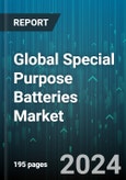 Global Special Purpose Batteries Market by Battery Type (Lead Acid Battery, Lithium-Ion Battery, Nickel Metal Hydride Battery), Application (Commercial & Residential, Consumer Electronics, Industrial) - Forecast 2024-2030- Product Image