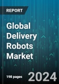 Global Delivery Robots Market by Component (Hardware, Software), Load Carrying Capacity (10.01-50.00 Kg, More Than 50.00 Kg, Up to 10 Kg), Number Of Wheels, Safety Components, Speed, Industry - Forecast 2024-2030- Product Image