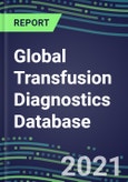 2021-2025 Global Transfusion Diagnostics Database: USA, Europe, Japan--Supplier Shares, Volume and Sales Segment Forecasts for over 40 Tests- Product Image