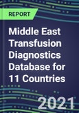 2021-2025 Middle East Transfusion Diagnostics Database for 11 Countries: Supplier Shares, Volume and Sales Segment Forecasts for over 40 Tests- Product Image