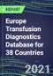 2021-2025 Europe Transfusion Diagnostics Database for 38 Countries: Supplier Shares, Volume and Sales Segment Forecasts for over 40 Tests - Product Thumbnail Image
