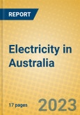 Electricity in Australia- Product Image