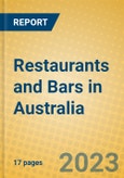 Restaurants and Bars in Australia- Product Image