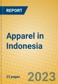 Apparel in Indonesia: ISIC 181- Product Image