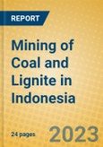 Mining of Coal and Lignite in Indonesia: ISIC 10- Product Image
