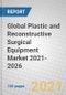 Global Plastic and Reconstructive Surgical Equipment Market 2021-2026 - Product Image