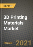 3D Printing Materials Market Review 2021 and Strategic Plan for 2022 - Insights, Trends, Competition, Growth Opportunities, Market Size, Market Share Data and Analysis Outlook to 2028- Product Image