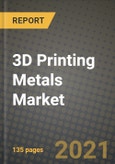 3D Printing Metals Market Review 2021 and Strategic Plan for 2022 - Insights, Trends, Competition, Growth Opportunities, Market Size, Market Share Data and Analysis Outlook to 2028- Product Image