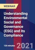 Understanding Environmental Social and Governance (ESG) and its Compliance - Webinar (Recorded)- Product Image