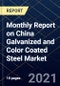 Monthly Report on China Galvanized and Color Coated Steel Market - Product Thumbnail Image