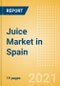 Juice (Soft Drinks) Market in Spain - Outlook to 2025; Market Size, Growth and Forecast Analytics - Product Thumbnail Image