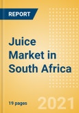 Juice (Soft Drinks) Market in South Africa - Outlook to 2025; Market Size, Growth and Forecast Analytics- Product Image