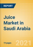 Juice (Soft Drinks) Market in Saudi Arabia - Outlook to 2025; Market Size, Growth and Forecast Analytics- Product Image