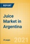 Juice (Soft Drinks) Market in Argentina - Outlook to 2025; Market Size, Growth and Forecast Analytics - Product Thumbnail Image