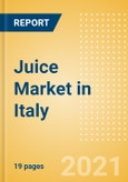 Juice (Soft Drinks) Market in Italy - Outlook to 2025; Market Size, Growth and Forecast Analytics- Product Image
