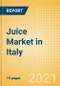 Juice (Soft Drinks) Market in Italy - Outlook to 2025; Market Size, Growth and Forecast Analytics - Product Thumbnail Image