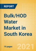 Bulk/HOD Water (Soft Drinks) Market in South Korea - Outlook to 2025; Market Size, Growth and Forecast Analytics- Product Image
