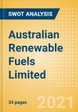 Australian Renewable Fuels Limited (TEK) - Financial and Strategic SWOT Analysis Review- Product Image