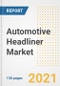 Automotive Headliner Market Outlook, Growth Opportunities, Market Share, Strategies, Trends, Companies, and Post-COVID Analysis, 2021 - 2028 - Product Image