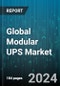 Global Modular UPS Market by Power Capacities (0 - 50 kVA, 101 - 300 kVA, 301 and Above kVA), Vertical (Banking, Financial Services, & Insurance, Energy & Utilities, Government & Public Sector), Organization Size - Forecast 2024-2030 - Product Thumbnail Image